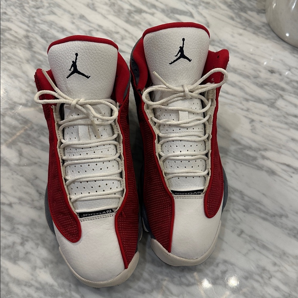 Men’s Nike Air Jordan 13 Retro “Red Flint” Release 2020
Red and White Sneakers